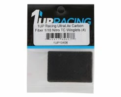 1UP Racing LtraLite Carbon Fiber 1/10 Nitro TC Winglets (4) -Kyosho Shop 1up10406 2