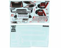 Arrma Kraton 8S BLX Truck Body (Clear) -Kyosho Shop ara409004 2