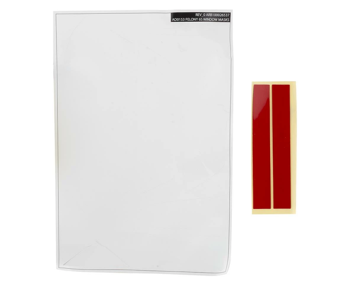 Arrma Felony 6S BLX Trimmed Body (Clear) 3 Arrma Felony 6S BLX Trimmed Body (Clear) - Image 3