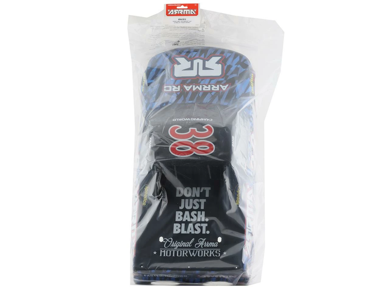 Arrma Infraction 6S BLX #38 Ford NASCAR Pre-Painted Limited Edition Truck Body 3 Arrma Infraction 6S BLX #38 Ford NASCAR Pre-Painted Limited Edition Truck Body - Image 3