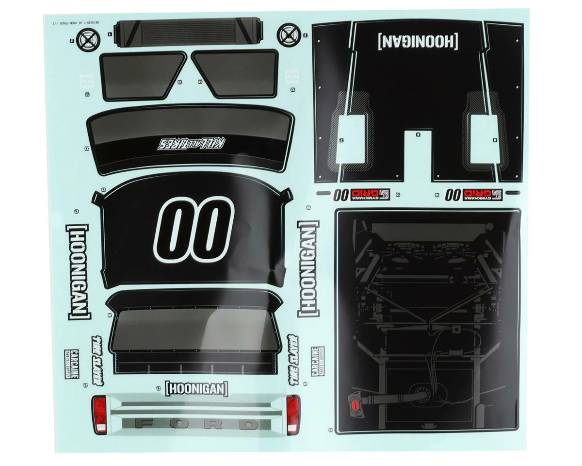 Team Associated Hoonitruck Pre-Painted Body Set 3 Team Associated Hoonitruck Pre-Painted Body Set - Image 3