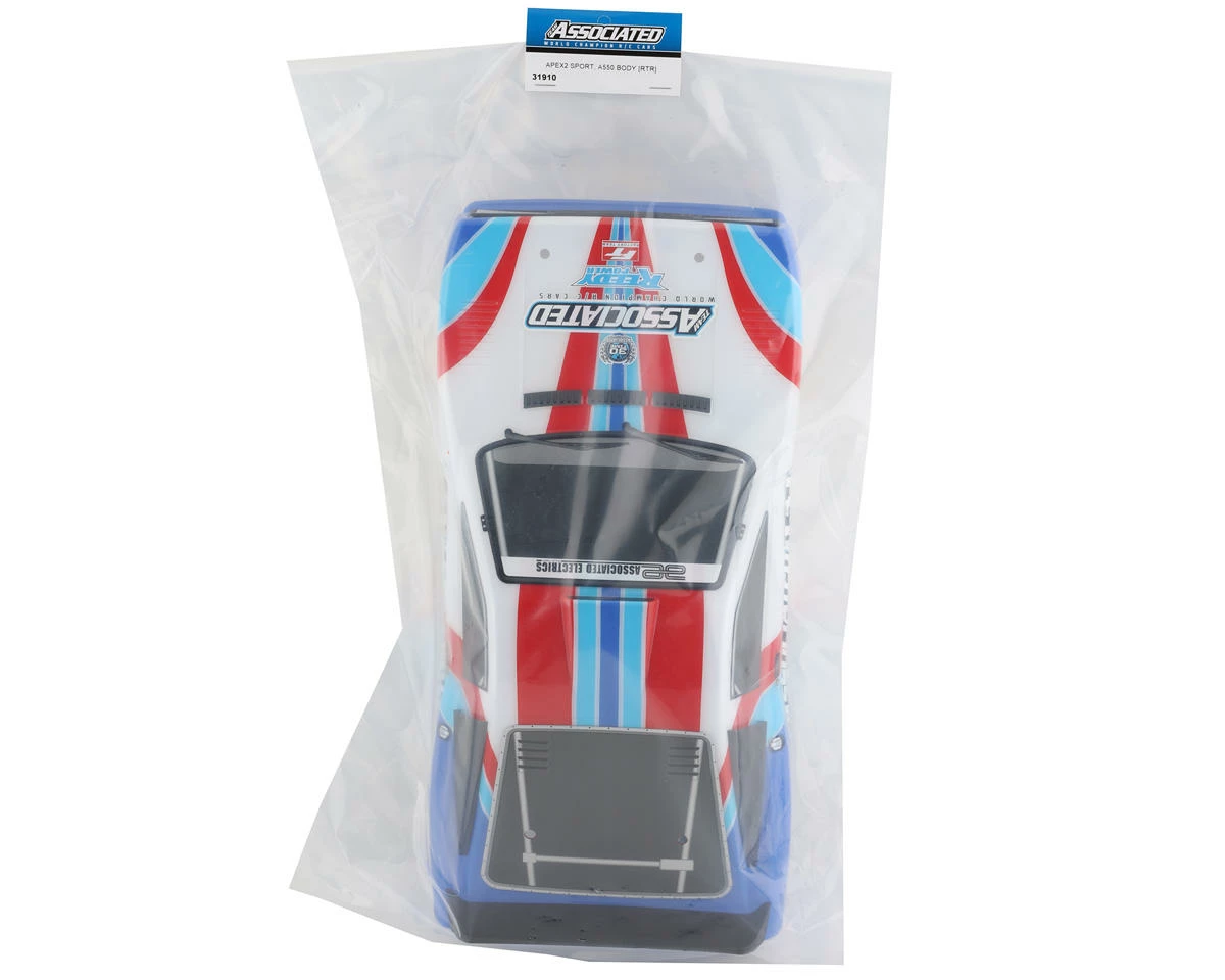 Team Associated Pex2 Sport A550 Pre-Painted Body 4 Team Associated Pex2 Sport A550 Pre-Painted Body - Image 4