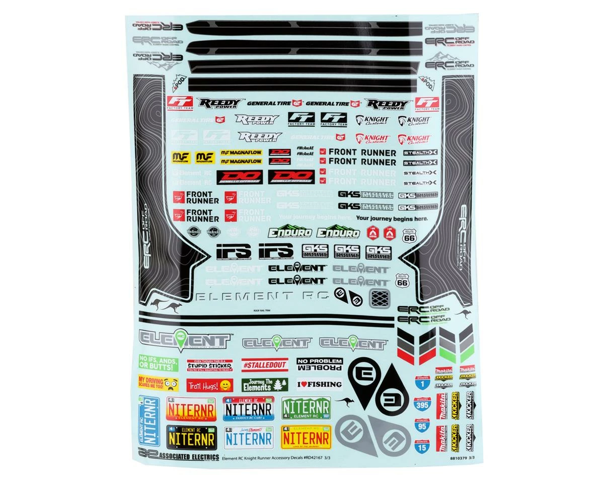 Element RC Knightrunner Pre-Painted Body Set (Silver) 3 Element RC Knightrunner Pre-Painted Body Set (Silver) - Image 3