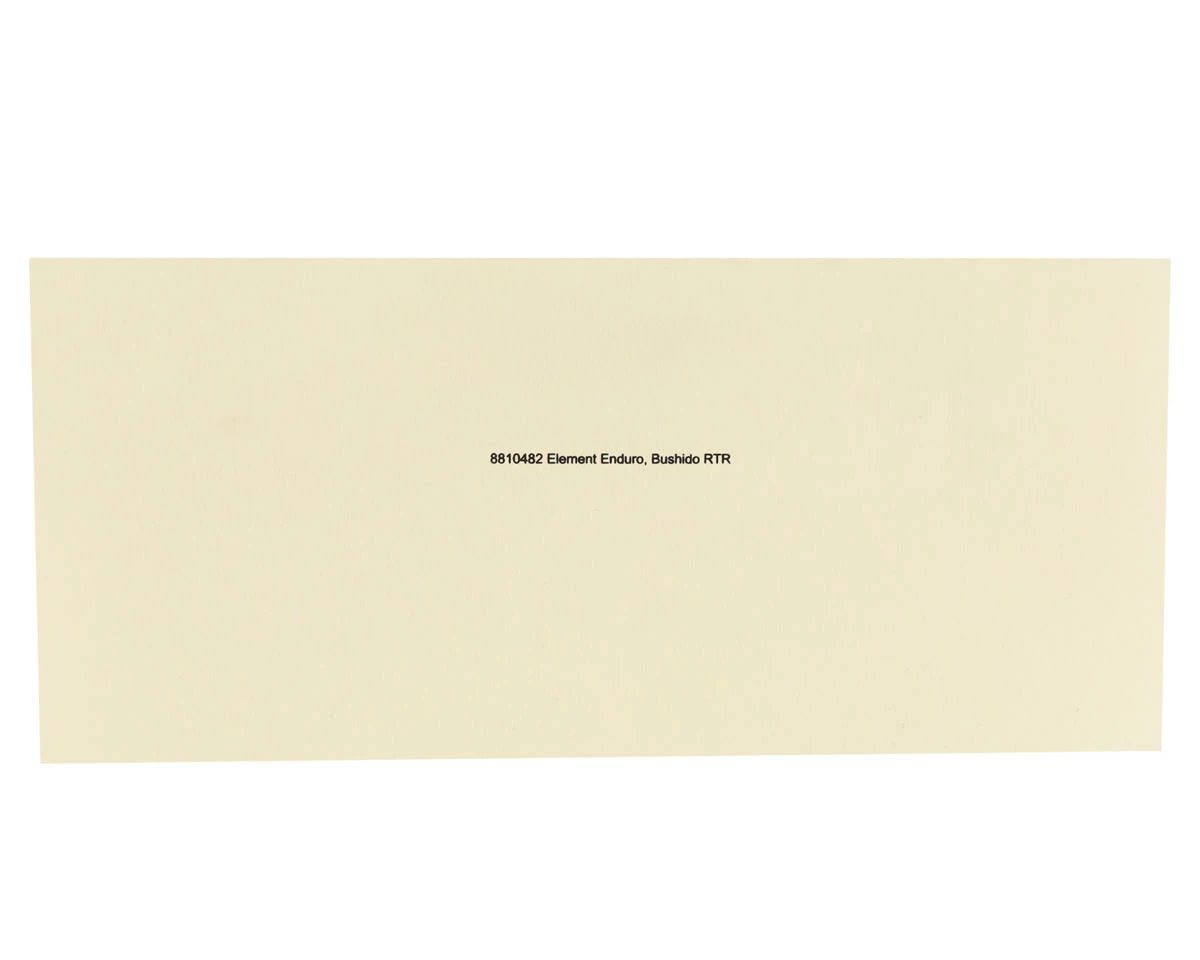 Element RC Duro Bushido Body Set (Clear) 7 Element RC Duro Bushido Body Set (Clear) - Image 7