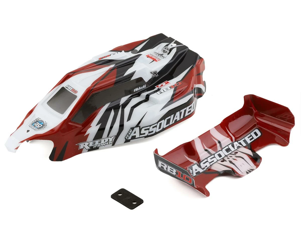 Team Associated RB10 RTR Pre-Painted Body & Wing (Red) 1 Team Associated RB10 RTR Pre-Painted Body & Wing (Red)