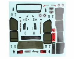Axial SCX24 Jeep JT Gladiator Body Set (Clear) -Kyosho Shop axi200005 3