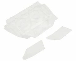 Axial Y-480 XL Rear Interior & Number Plate Set (Clear)