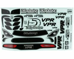 Bittydesign VPR 1/10 Pro No Prep Street Eliminator Drag Racing Body (Clear) -Kyosho Shop bdydg vpr 2