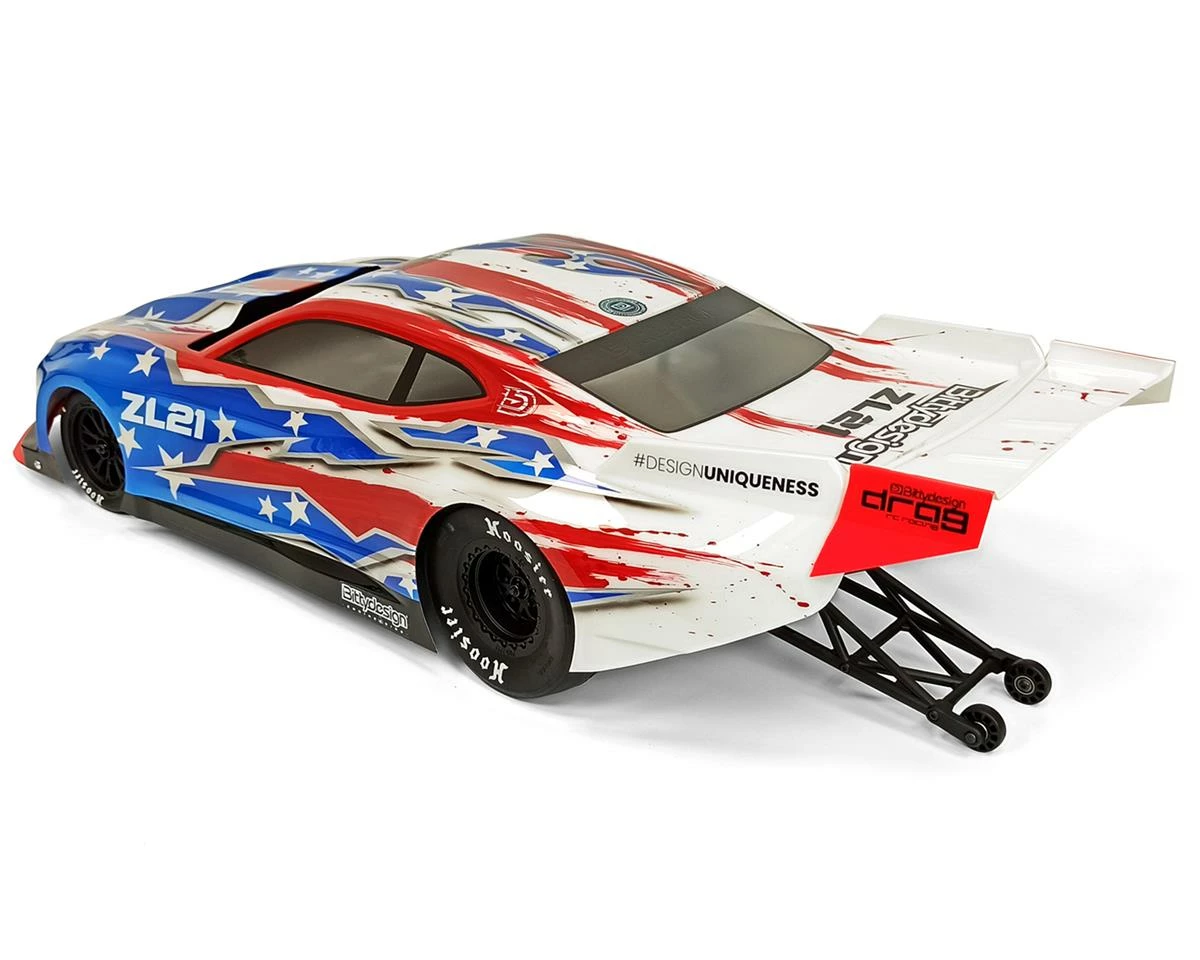 Bittydesign ZL21 1/10 Pro No Prep Street Eliminator Drag Racing Body (Clear) 2 Bittydesign ZL21 1/10 Pro No Prep Street Eliminator Drag Racing Body (Clear) - Image 2