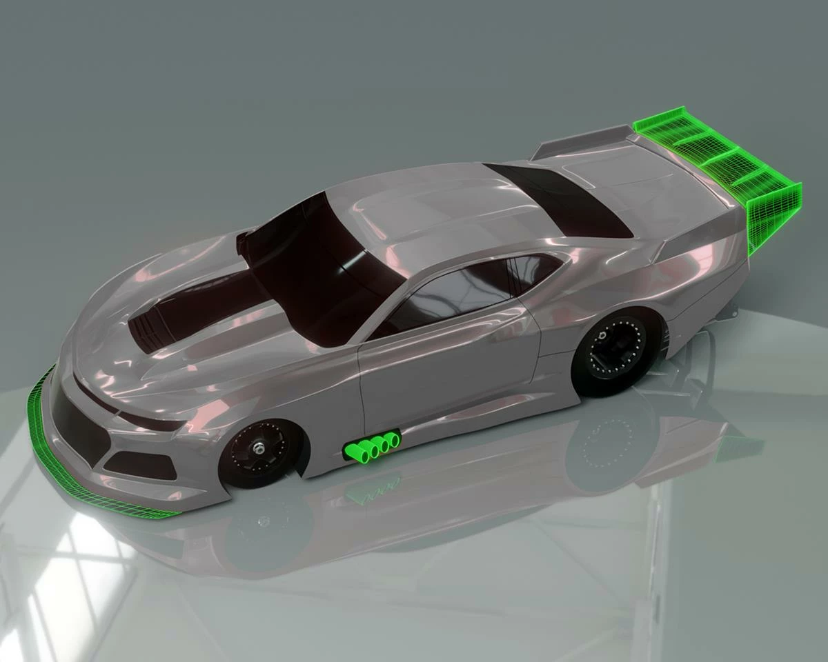 Bittydesign ZL21 1/10 Pro No Prep Street Eliminator Drag Racing Body (Clear) 4 Bittydesign ZL21 1/10 Pro No Prep Street Eliminator Drag Racing Body (Clear) - Image 4