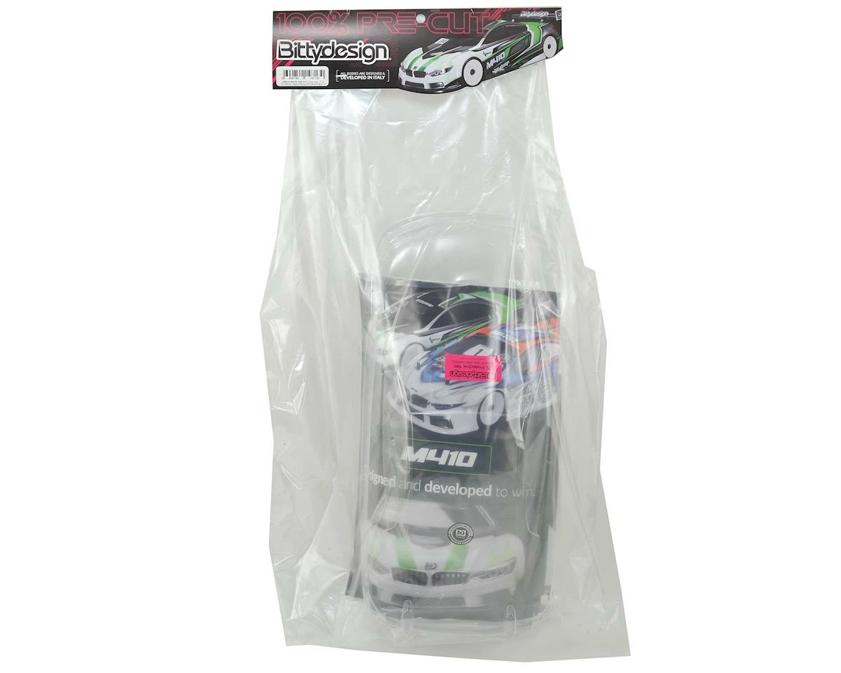 Bittydesign M410 Pre-Cut 1/10 Touring Car Body (190mm) (Light Weight) (BD8 17) 4 Bittydesign M410 Pre-Cut 1/10 Touring Car Body (190mm) (Light Weight) (BD8 17) - Image 4