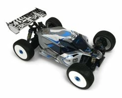 Bittydesign Vision Pre-Cut RC8B3.2e 1/8 Electric Buggy Body (Clear) -Kyosho Shop bdyvis aerc8b3.1e 2