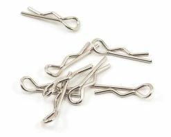 Core RC 1/10 Scale Small Body Clip (Silver) (8)
