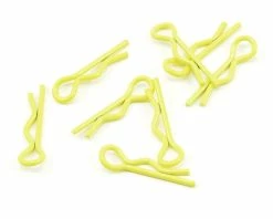 Core RC 1/10 Scale Small Body Clip (Fluorescent Yellow) (8)