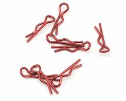 Core RC 1/10 Scale Small Body Clip (Metallic Red)