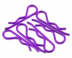 Core RC 1/8 Scale Body Clip (Metallic Purple) (6)