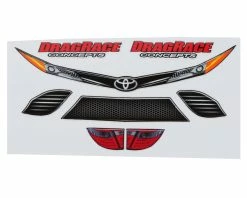 DragRace Concepts 2021 Camry Pro Mod 1/10 Drag Racing Body 12 DragRace Concepts 2021 Camry Pro Mod 1/10 Drag Racing Body -Kyosho Shop drc 804 5