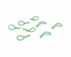 Dynamite Bent Body Clips Green (8)