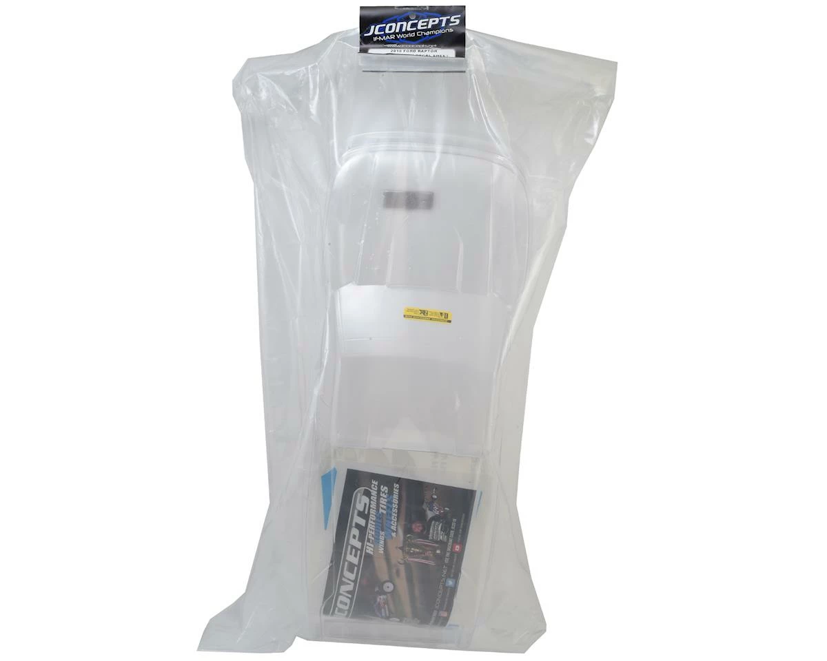 JCONCEPTS 2010 Ford Raptor MT "Twenty One" Monster Truck Body (Clear) 3 JCONCEPTS 2010 Ford Raptor MT "Twenty One" Monster Truck Body (Clear) - Image 3