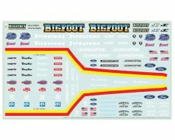 JCONCEPTS 2010 Ford Raptor "BIGFOOT" Racer Monster Truck Body (Clear) -Kyosho Shop jco0274bfr 3