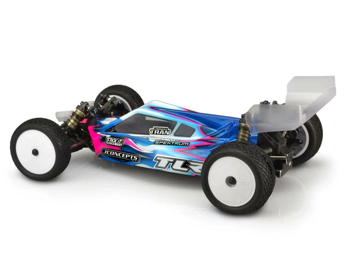 JCONCEPTS TLR 22 5.0 Elite "P2" Buggy Body W/S-Type Wing (Clear) 4 JCONCEPTS TLR 22 5.0 Elite "P2" Buggy Body W/S-Type Wing (Clear) - Image 4