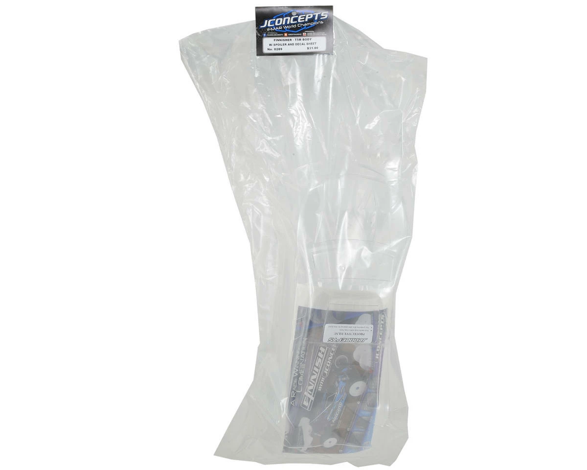 JCONCEPTS T5M "Finnisher" Body W/Spoiler (Clear) 2 JCONCEPTS T5M "Finnisher" Body W/Spoiler (Clear) - Image 2
