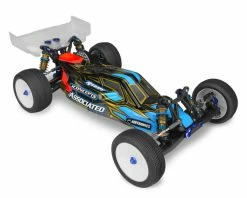 JCONCEPTS B5M "Warrior" Body W/6.5" Finnisher Wing (Clear) -Kyosho Shop jco0299 2