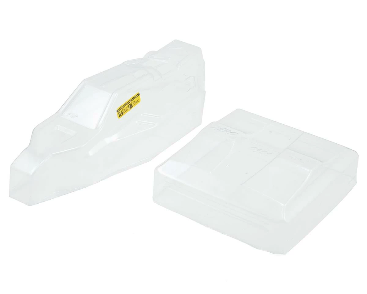 JCONCEPTS B6/B6D "F2" Buggy Body W/6.5" Aero Wing (Clear) 1 JCONCEPTS B6/B6D "F2" Buggy Body W/6.5" Aero Wing (Clear)