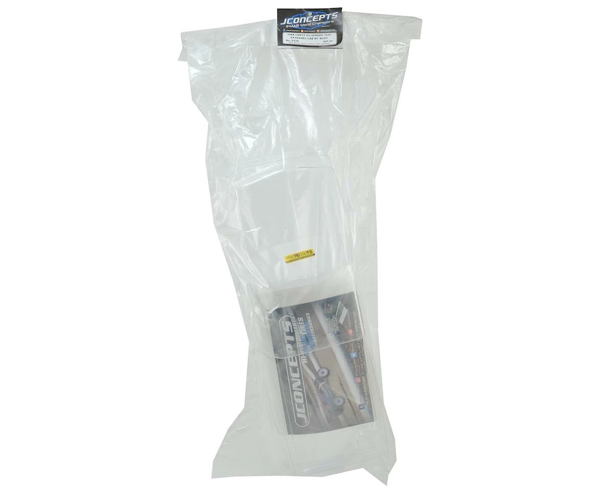 JCONCEPTS 1988 Chevy Silverado Extended Cab Monster Truck Body (Clear) 3 JCONCEPTS 1988 Chevy Silverado Extended Cab Monster Truck Body (Clear) - Image 3