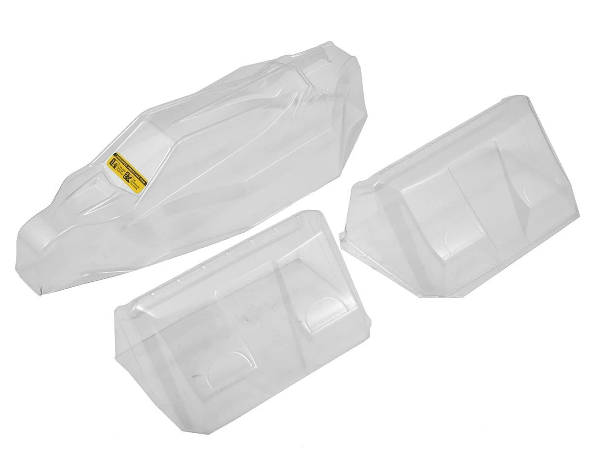 JCONCEPTS B6/B6D "P2" High-Speed Body W/6.5" Aero Wing (Clear) 1 JCONCEPTS B6/B6D "P2" High-Speed Body W/6.5" Aero Wing (Clear)