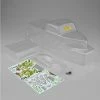 JCONCEPTS King Sling Mega Monster Truck Body W/Racerback (Clear)
