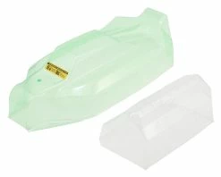 JCONCEPTS YZ-4 SF "S1" 4WD Buggy Body W/6.5" Aero Wing (Clear) (Light Weight)