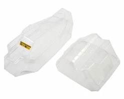 JCONCEPTS Tekno EB410 "F2" 4WD Buggy Body W/6.5" Aero Wing (Clear)