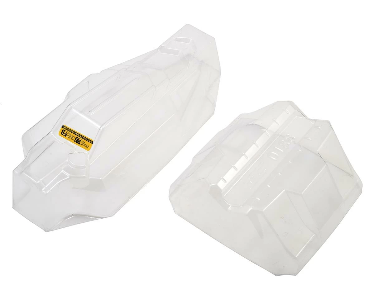 JCONCEPTS Tekno EB410 "F2" 4WD Buggy Body W/6.5" Aero Wing (Clear) 1 JCONCEPTS Tekno EB410 "F2" 4WD Buggy Body W/6.5" Aero Wing (Clear)