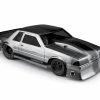 JCONCEPTS 1991 Ford Mustang Fox Body Street Eliminator Drag Racing Body (Clear)