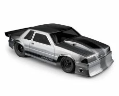 JCONCEPTS 1991 Ford Mustang Fox Body Street Eliminator Drag Racing Body (Clear)