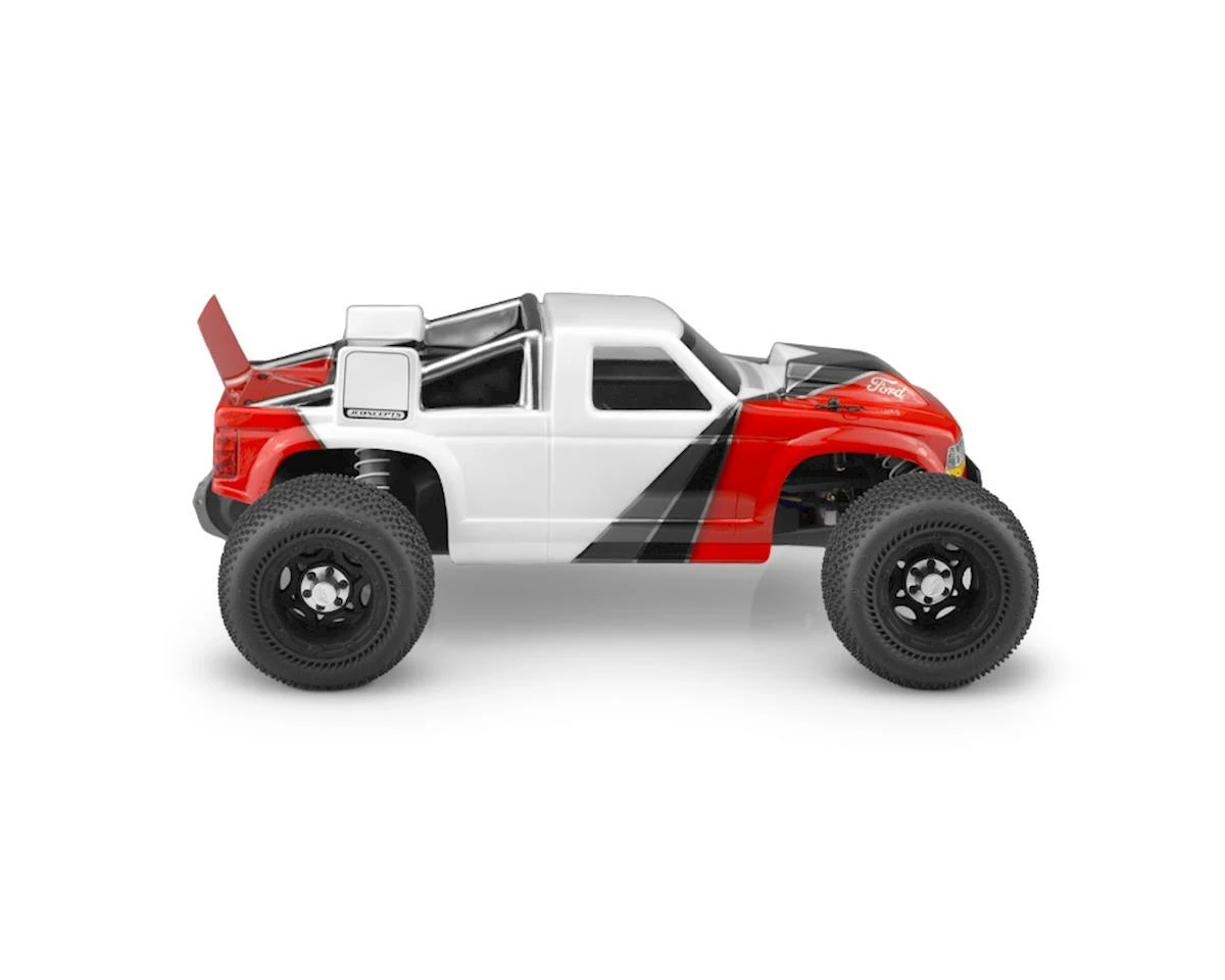 JCONCEPTS Traxxas Rustler VXL 1993 Ford F-150 Body W/Spoiler (Clear) 3 JCONCEPTS Traxxas Rustler VXL 1993 Ford F-150 Body W/Spoiler (Clear) - Image 3