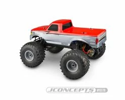 JCONCEPTS Traxxas Stampede 1993 Ford F-250 Body W/Racerback & Sun Visor (Clear) -Kyosho Shop jco0378 2