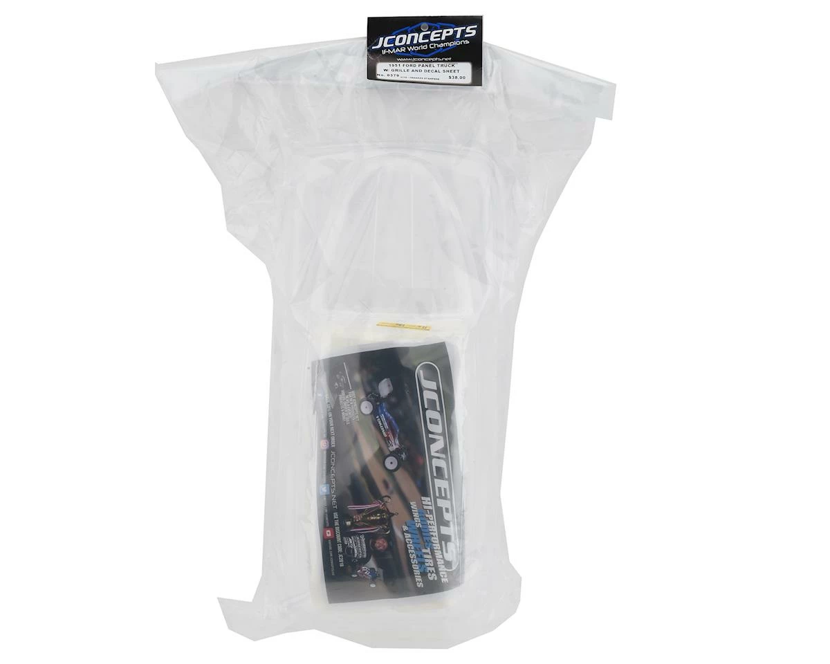 JCONCEPTS Traxxas Stampede 1951 Ford Panel Grandma Body (Clear) 4 JCONCEPTS Traxxas Stampede 1951 Ford Panel Grandma Body (Clear) - Image 4