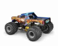 JCONCEPTS 2005 Chevy 1500 MT "Samson" Single Cab 12.5 Monster Truck Body (Clear) -Kyosho Shop jco0399s 2