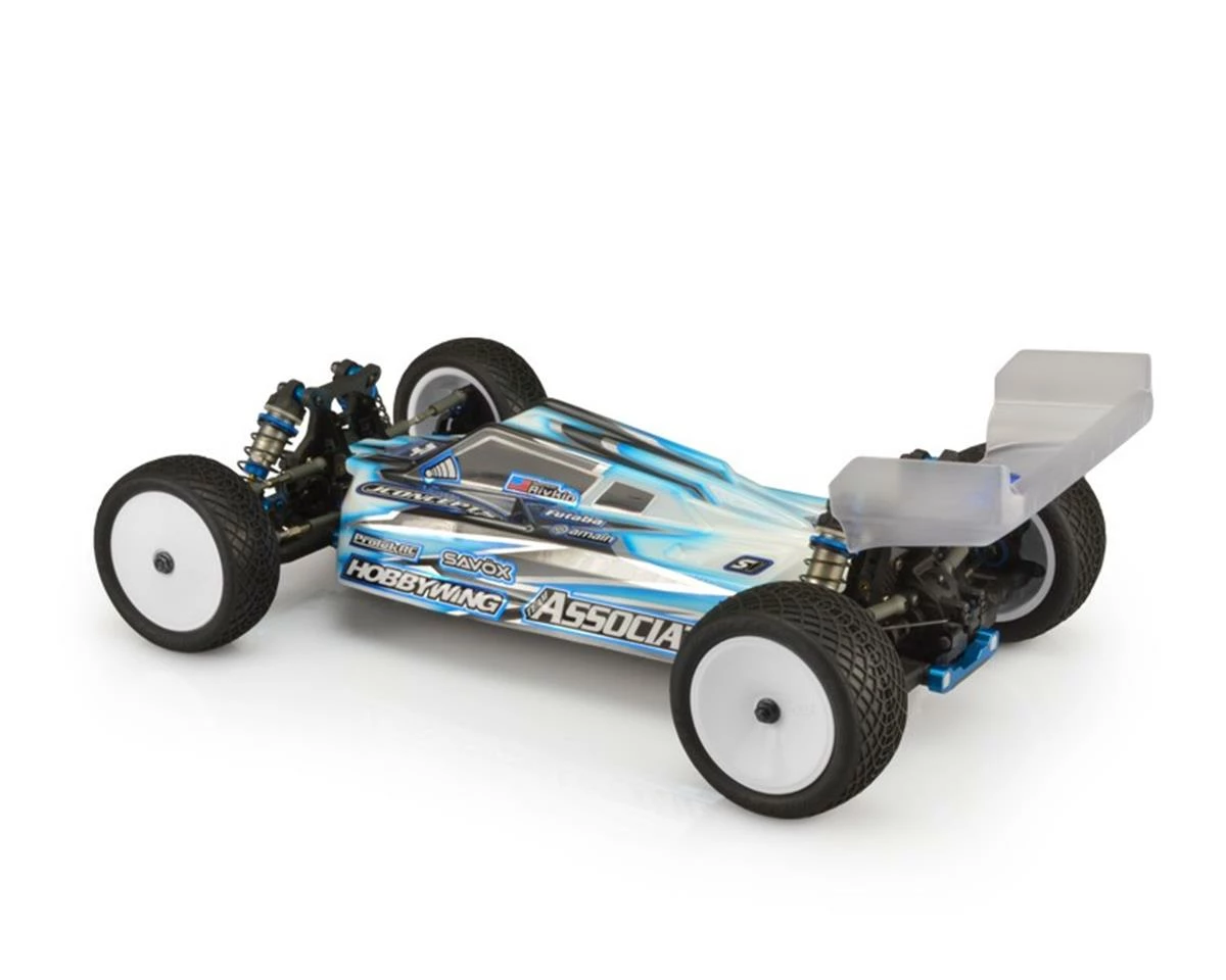 JCONCEPTS RC10 B74.1 "S2" 4WD Buggy Body W/S-Type Wing (Clear) (Light Weight) 4 JCONCEPTS RC10 B74.1 "S2" 4WD Buggy Body W/S-Type Wing (Clear) (Light Weight) - Image 4