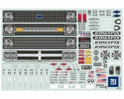 JCONCEPTS 1970 Chevy C10 Rock Crawler Body (Clear) (12.3") -Kyosho Shop jco0416 4