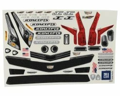 JCONCEPTS 2019 Cadillac ATS-V Street Eliminator Drag Racing Body (Clear) -Kyosho Shop jco0418 3