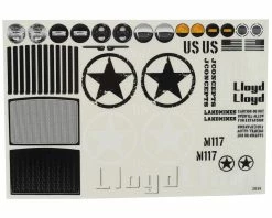 JCONCEPTS JCI M117 Lloyd 12.3" Rock Crawler Body (Clear) -Kyosho Shop jco0419 2