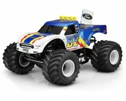 JCONCEPTS 2020 Ford Raptor "BIGFOOT" Power Logo Monster Truck Body (Clear) (12.5")