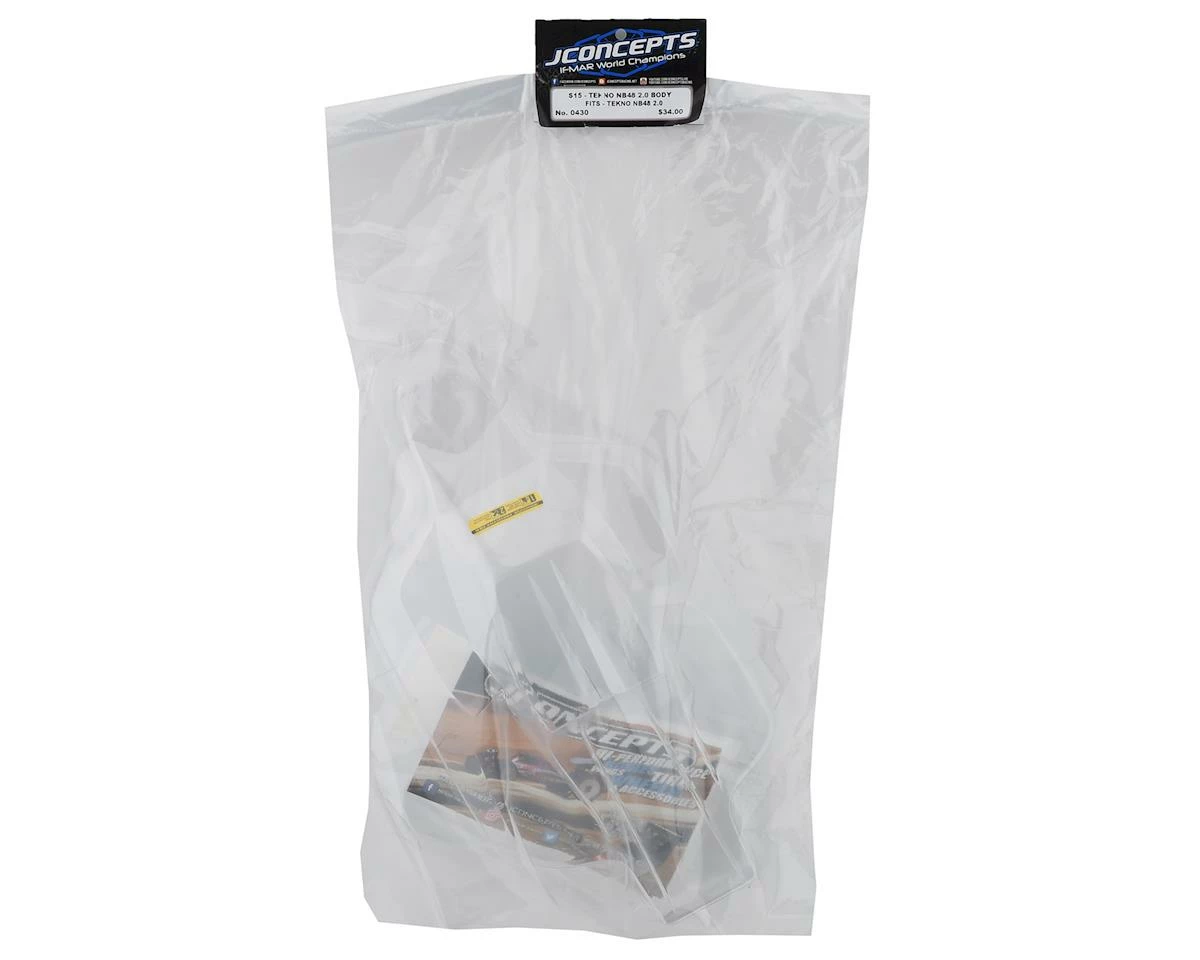 JCONCEPTS Tekno NB48 2.0 S15 Body (Clear) 6 JCONCEPTS Tekno NB48 2.0 S15 Body (Clear) - Image 6