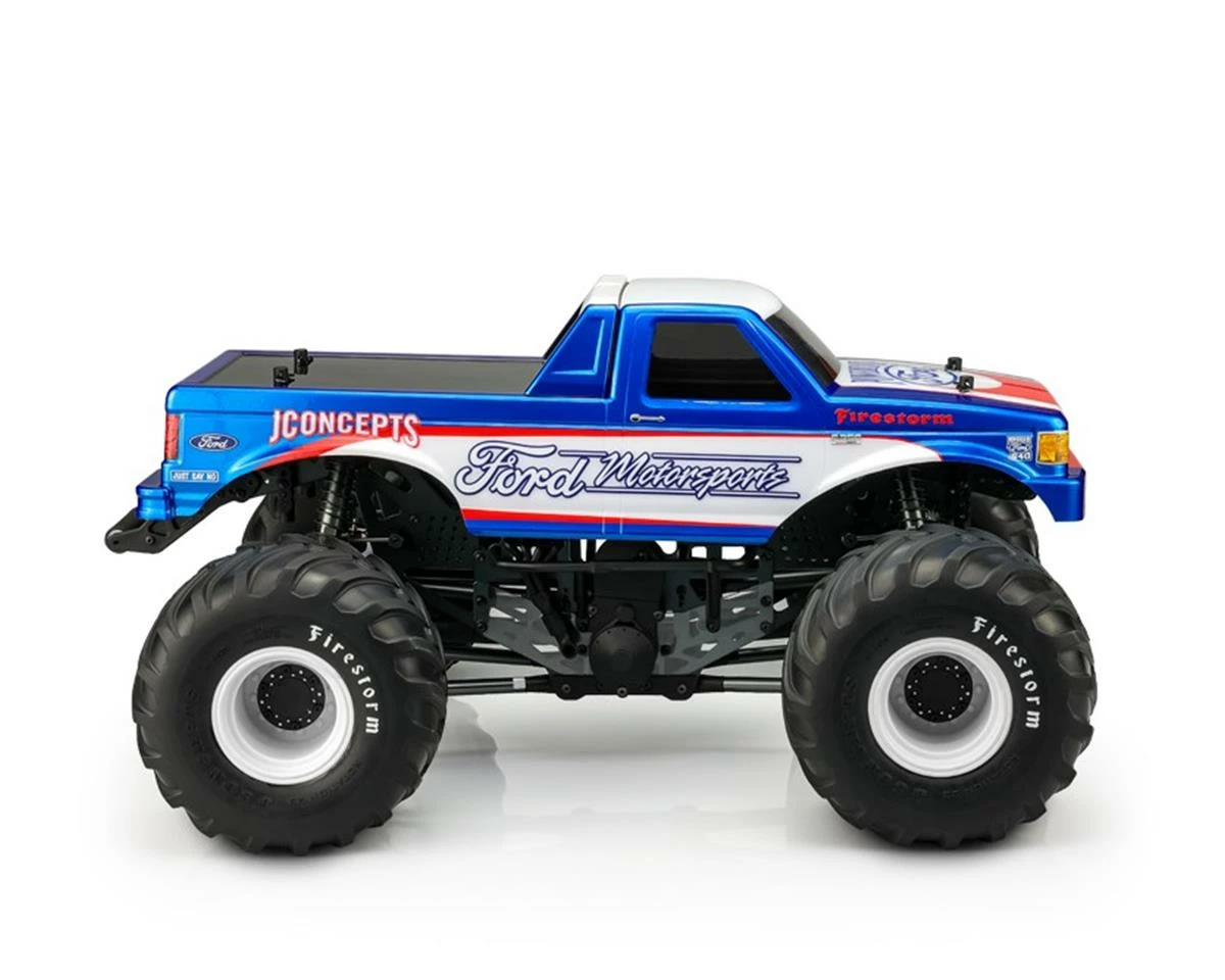 JCONCEPTS 1989 Ford F-250 W/Racerback Monster Truck Body (Clear) 3 JCONCEPTS 1989 Ford F-250 W/Racerback Monster Truck Body (Clear) - Image 3