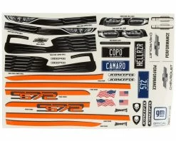 JCONCEPTS 2022 Chevrolet Copo Camaro Street Eliminator Drag Racing Body (Clear) -Kyosho Shop jco0470 2