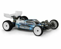 JCONCEPTS Associated B6.4/B6.4D "F2" Body W/Carpet Wing (Clear) (Light Weight)