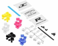 JCONCEPTS Monster Truck Light Bucket, Flags & Flag Mount Set